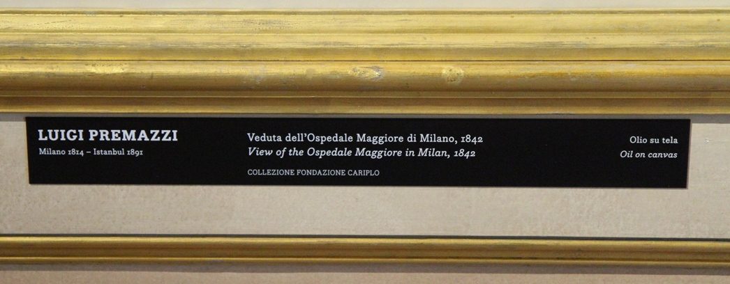 “View of the Ospedale Maggiore in Milan” by Luigi Premazzi (1842), Milan - 02.JPG